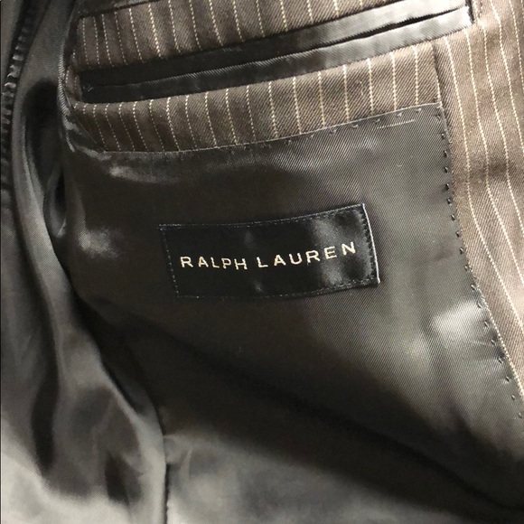 Ralph Lauren Black label Brown Pin stripe suit